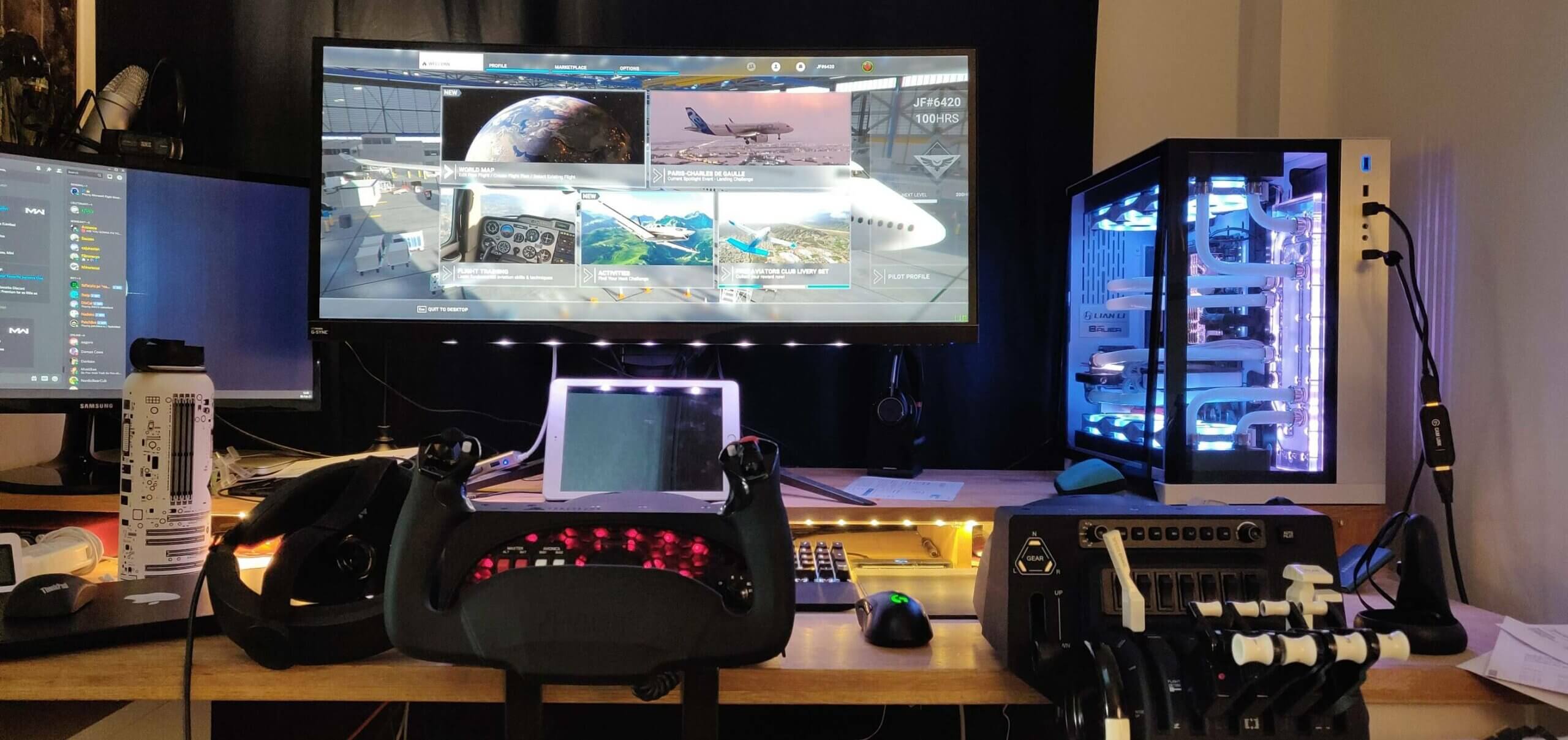 GeForce Garage - The Ultimate Microsoft Flight Simulator PC & Rig