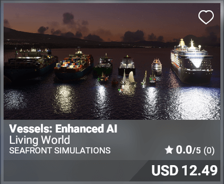 Vessels: Enhanced AI - Seafront simulations438x361