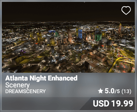 Atlanta Night Enhanced - DreamScenery441x362