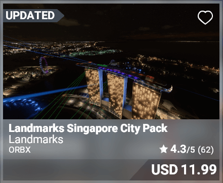 Landmarks Singapore City Pack441x362