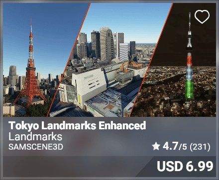 Tokyo Landmarks Enhanced440x362