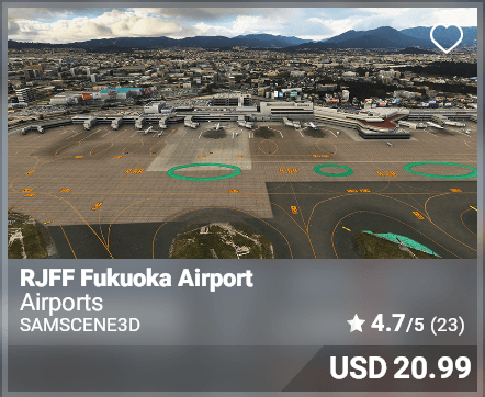 RJFF Fukuoka Airport442x362