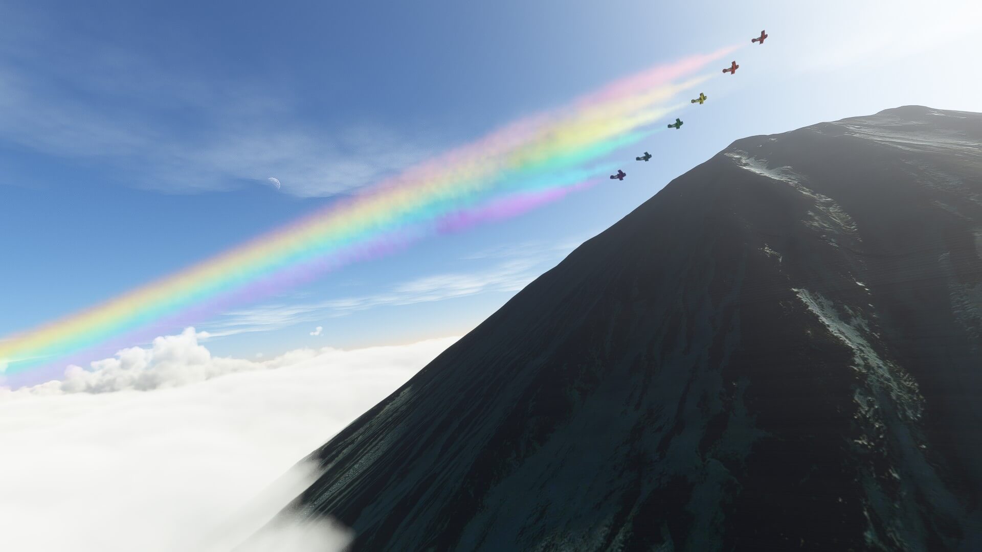 The world is too blue at high altitudes - Wishlist - Microsoft Flight  Simulator Forums